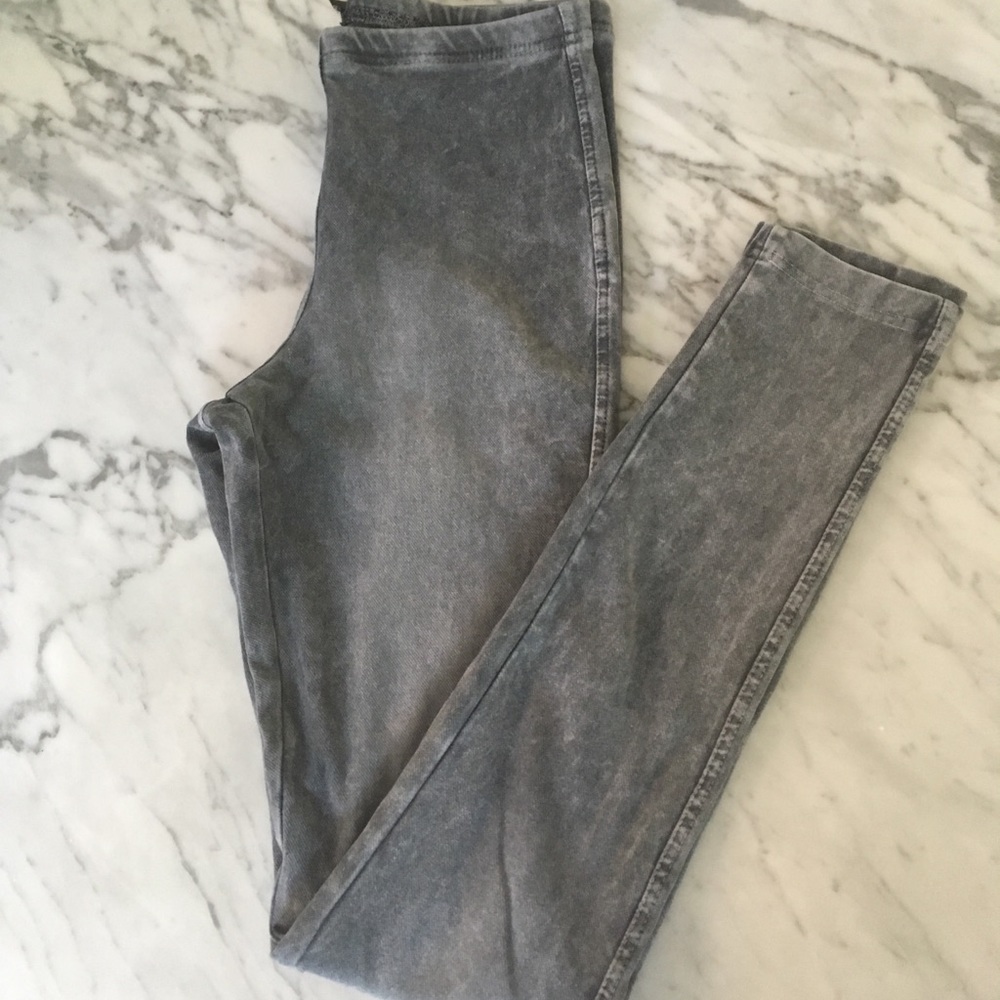Topshop Grey Jeggings